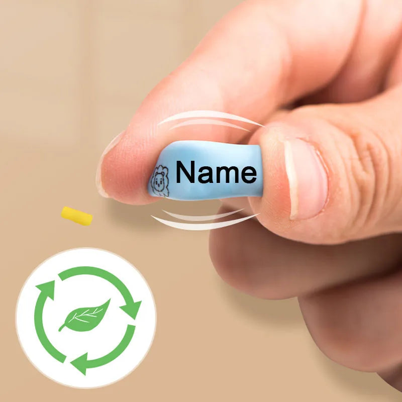 20 Pcs Custom Personalized Rope Name Tags for Daycare, Preschool, and School Supplies