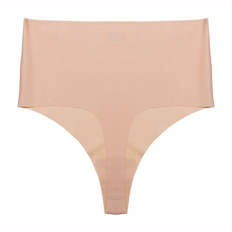 High Waist 3Pcs G-String Seamless Panties Set