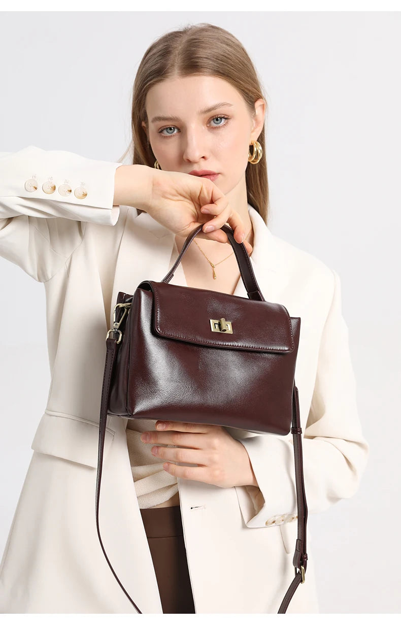 Genuine Leather Handbag