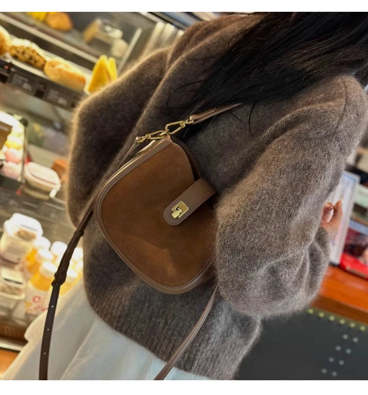 Genuine Leather Cross Body Bag