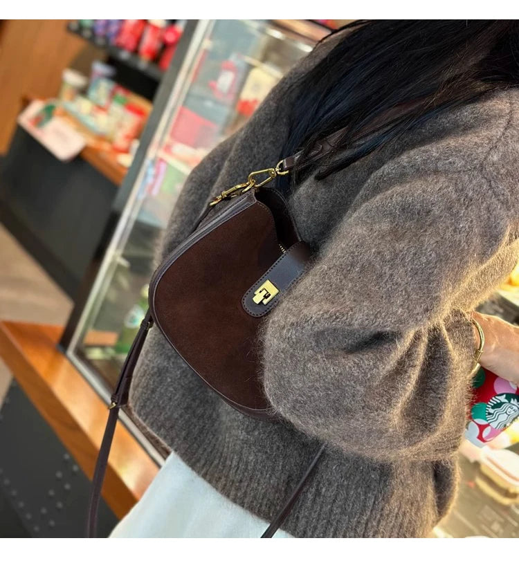 Genuine Leather Cross Body Bag