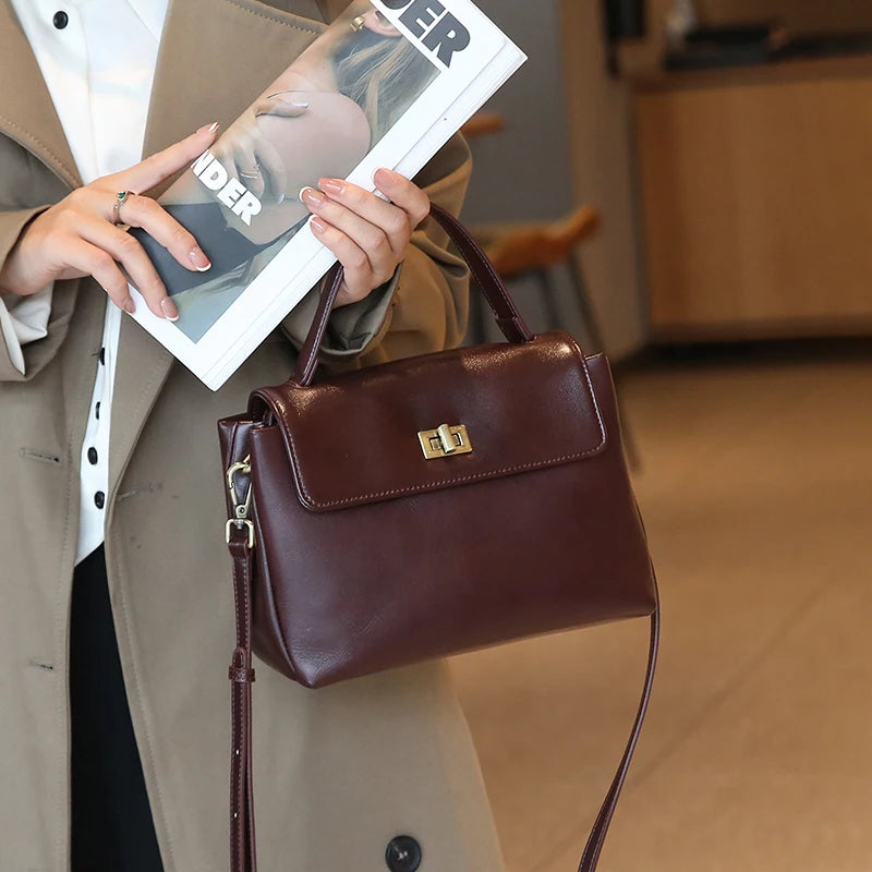 Genuine Leather Handbag