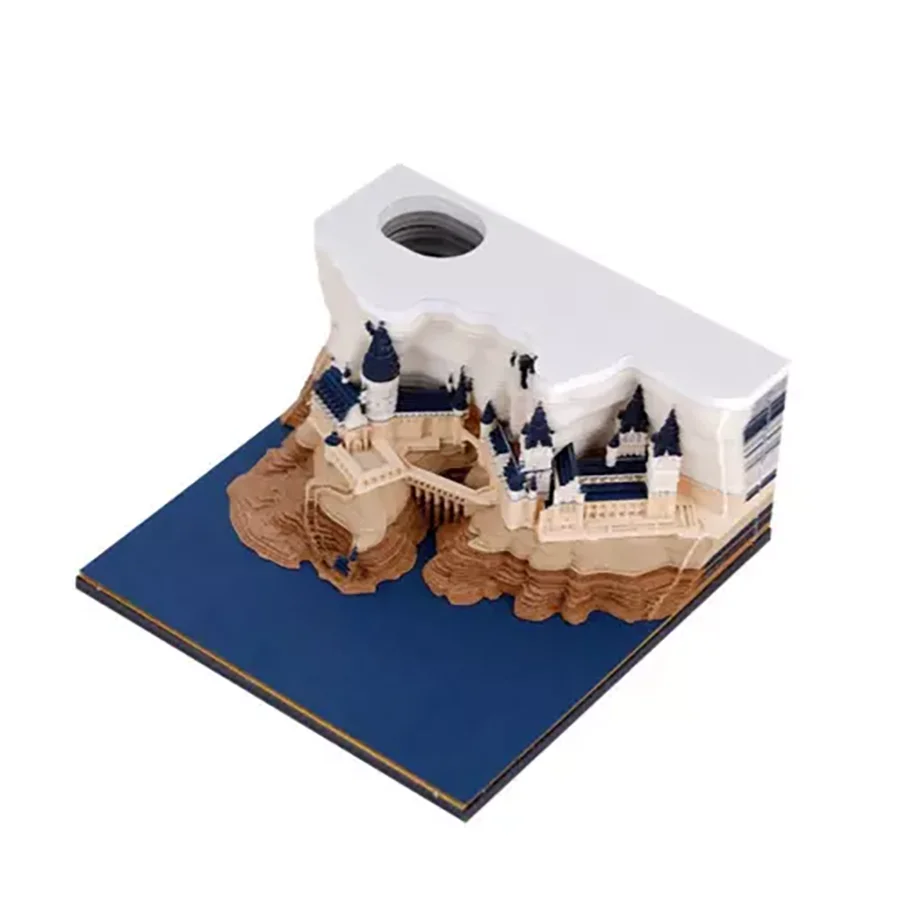2025 Pop-Up 3D Desk Castle Calendar