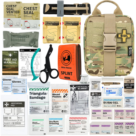 RHINO RESCUE-SE IFAK Trauma First Aid Kit | Tactical Emergency Gear