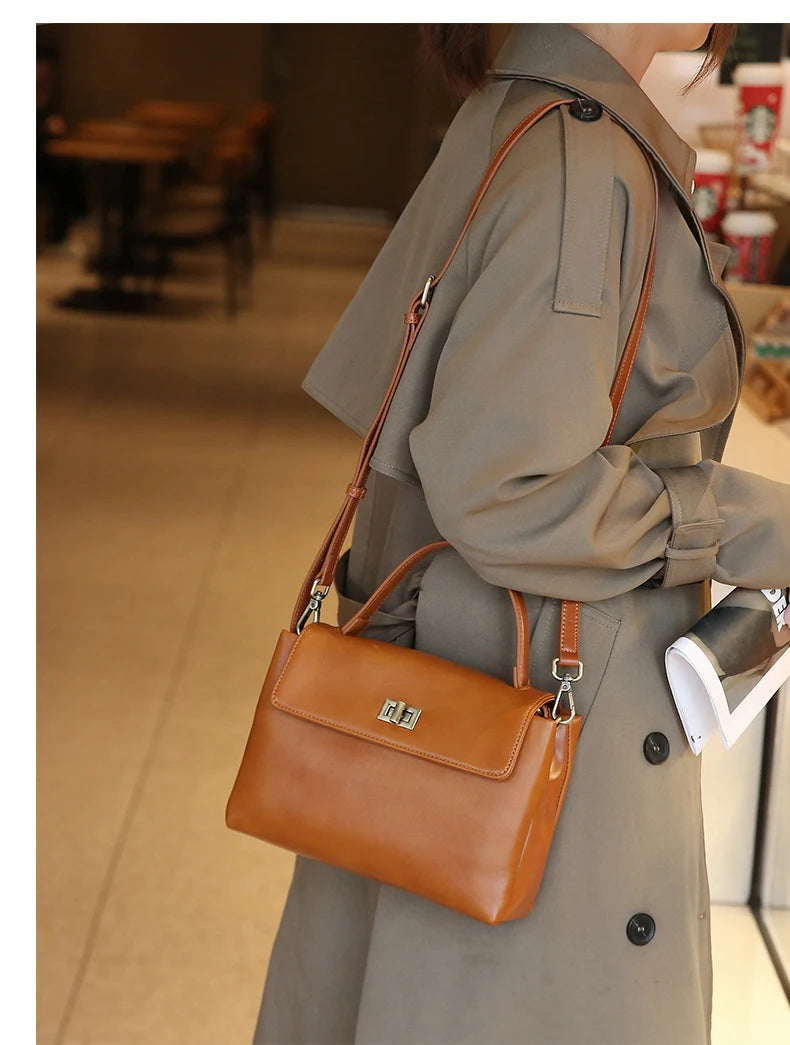 Genuine Leather Handbag