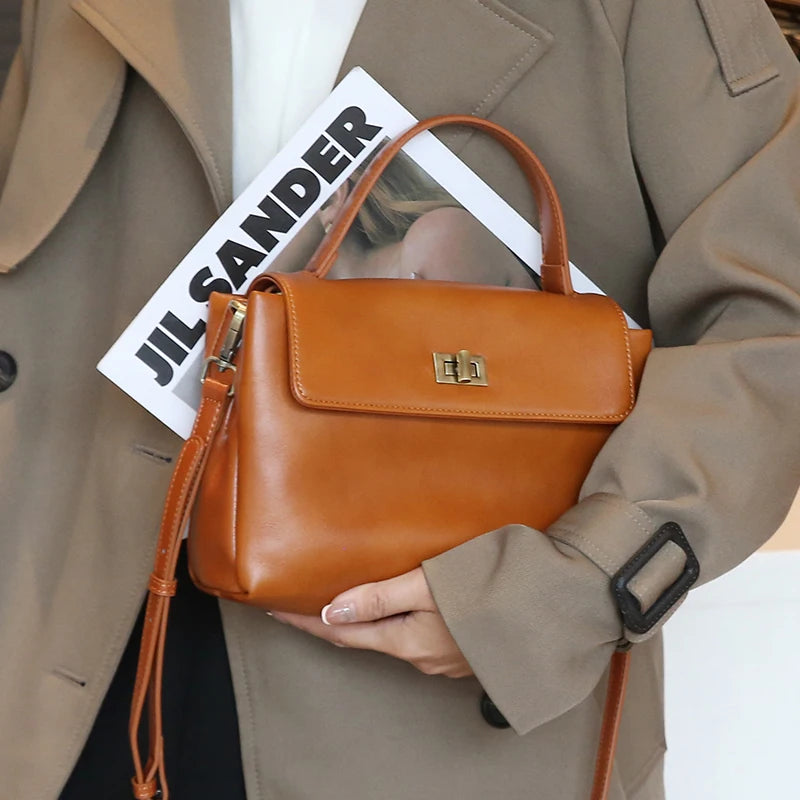 Genuine Leather Handbag