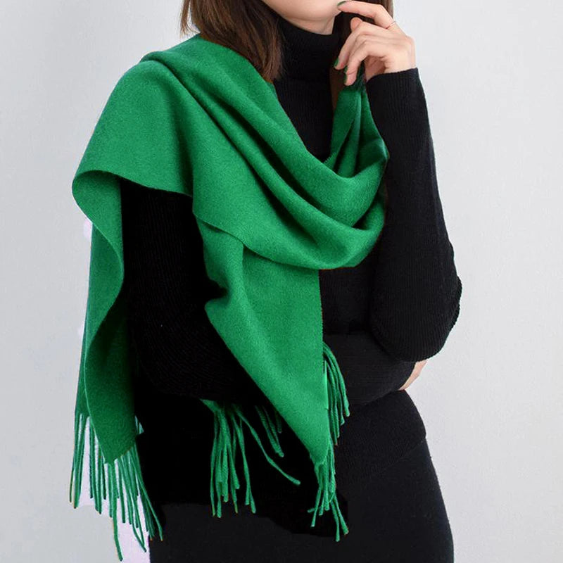 100% Wool Solid Colors Scarf