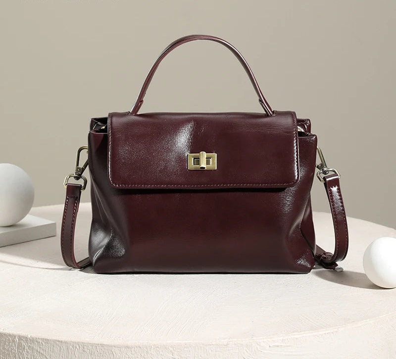 Genuine Leather Handbag