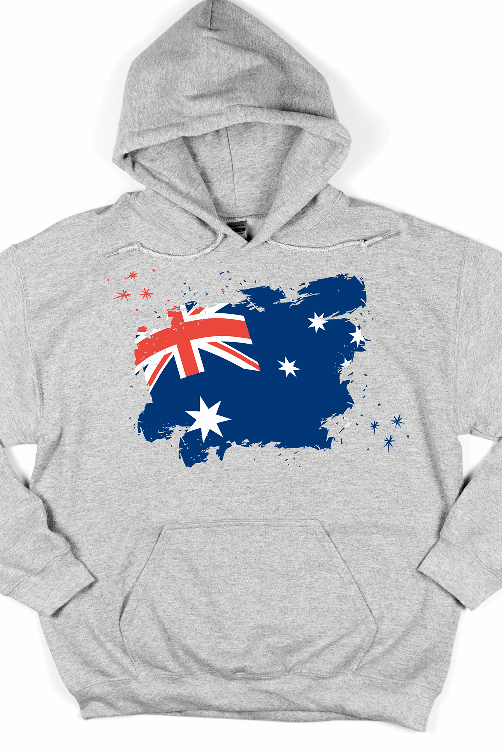 Australian Flag Cotton Hoodie