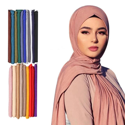 Jersey Cotton Hijab Shawl