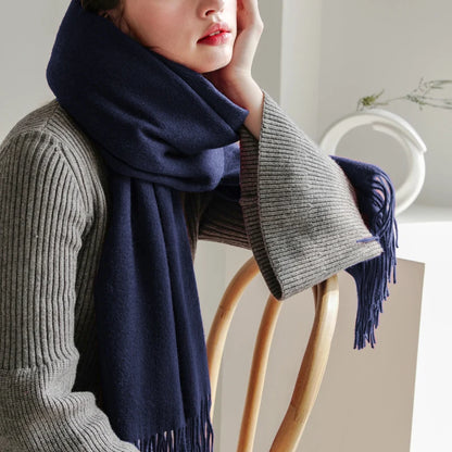 100% Wool Solid Colors Scarf