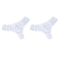 2Pcs/lot Women Sexy Lace Low-waist Panties