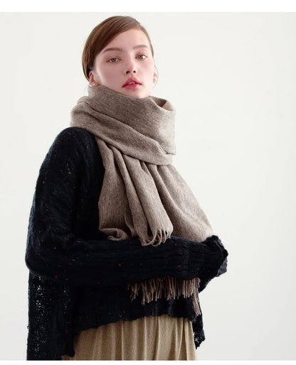 Luxury Cashmere and Wool Scarf