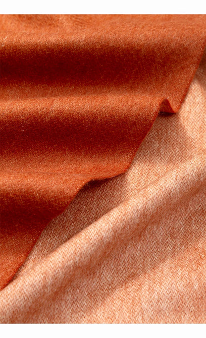 100% Wool Double sided Scarf