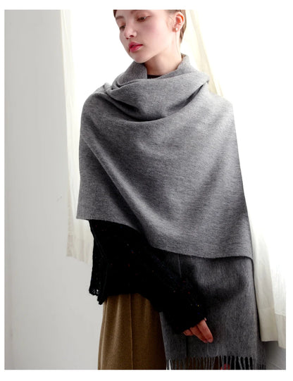 Luxury Cashmere and Wool Scarf