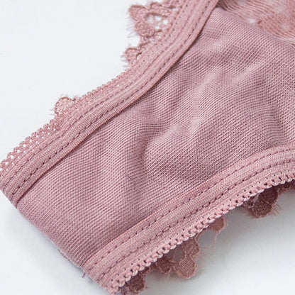 2Pcs/lot Women Sexy Lace Low-waist Panties