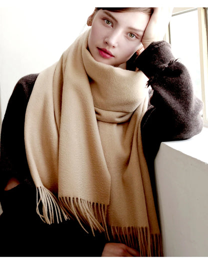 Luxury Cashmere and Wool Scarf