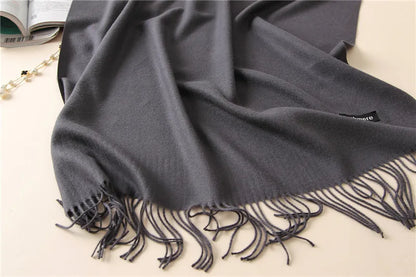 Light Cashmere Scarf 200*70 CM Cashmere Hijab Shawl