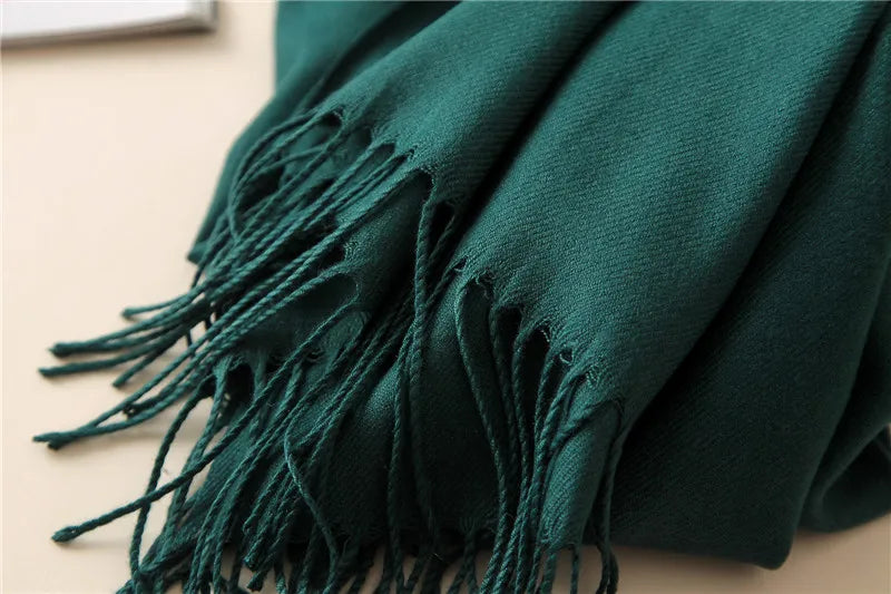 Light Cashmere Scarf 200*70 CM Cashmere Hijab Shawl