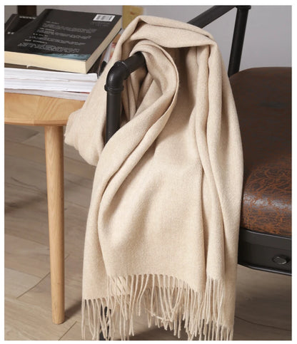 Luxury Cashmere and Wool Scarf