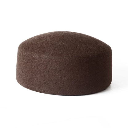 100% Wool Felt Blocked Beret Women's Hat - Christmas Gift