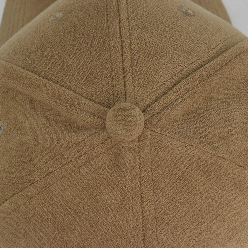 Faux Suede Baseball Cap For Men and Women