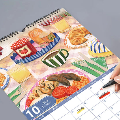 2026 Italian Art Wall Calendar - Christmas Gift