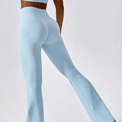 Flare Leggings Workout Pants with Tummy Control