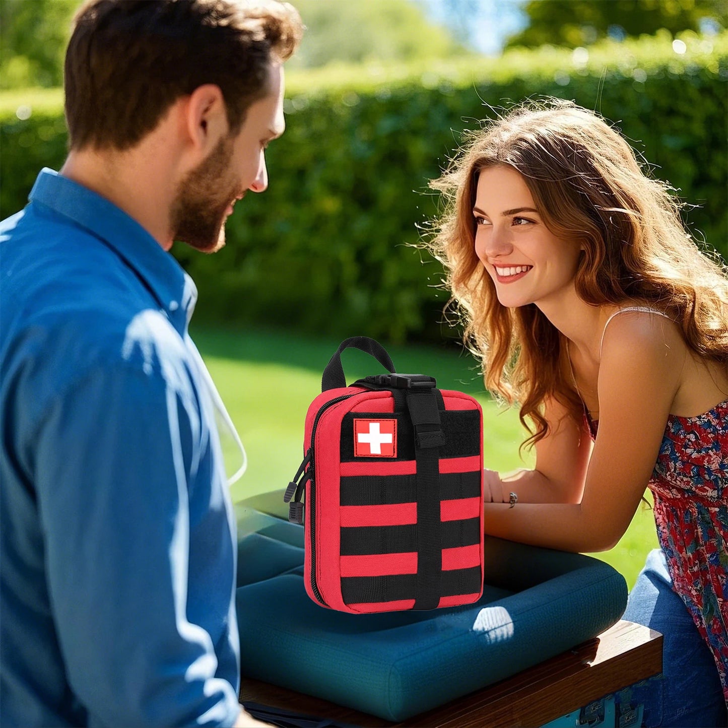 379pcs Elite First Aid Kit | Professional Emergency Bag for Home & Office