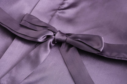 Royal Purple Bridal Party Satin Robes