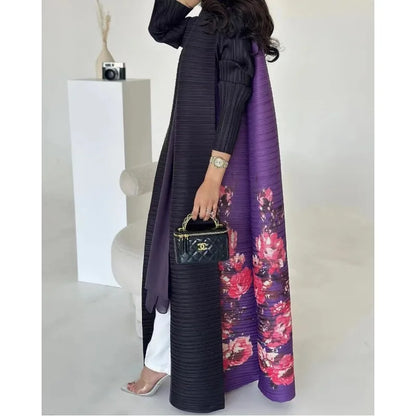 Open Printed Cardigan Abaya – Modest Cardigan