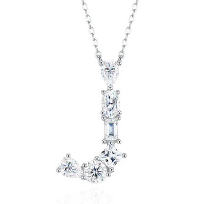 Moissanite Letters Necklace - Luxury Christmas Gift For Women & Men