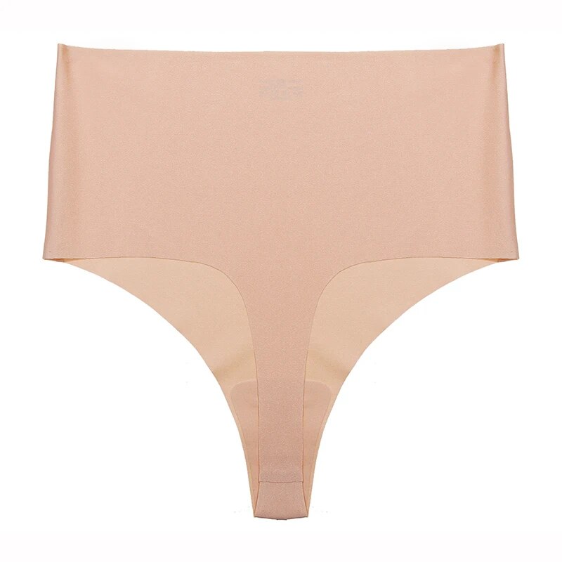 High Waist 3Pcs G-String Seamless Panties Set