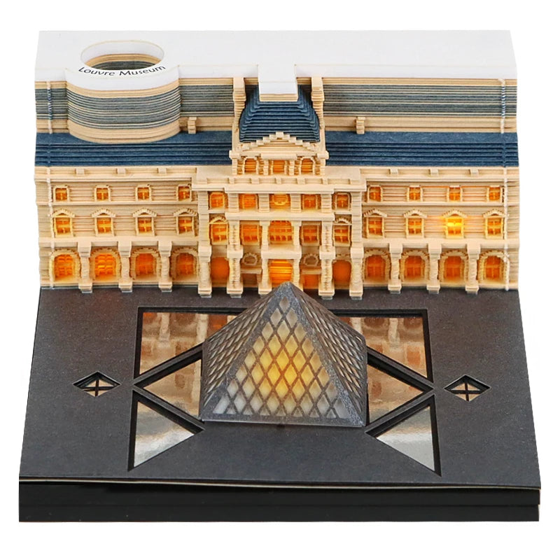 3D Time Piece 2026 Calendar With Light - Gift for Christmas