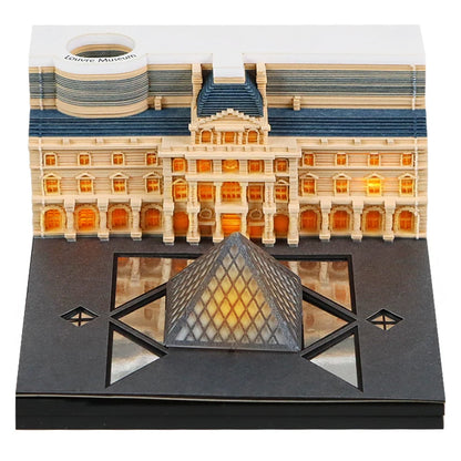 3D Time Piece 2026 Calendar With Light - Gift for Christmas