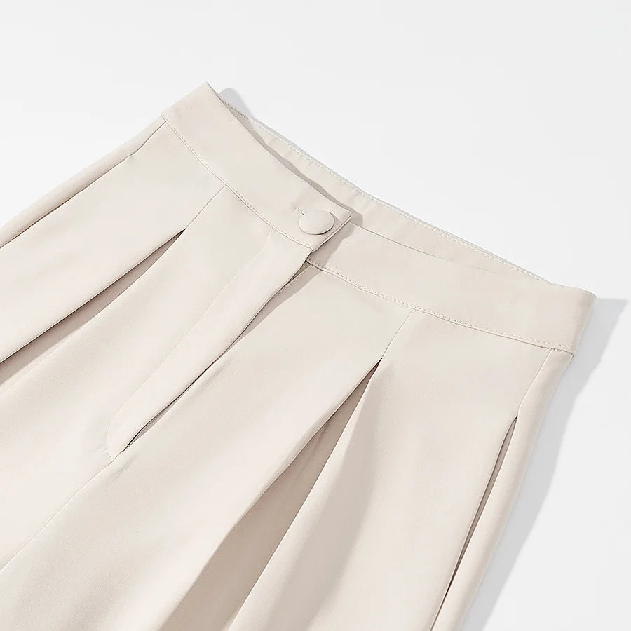 Tailored Vest & Wide-Leg Trouser Set