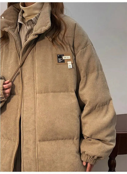 Women's Corduroy Thick Coat