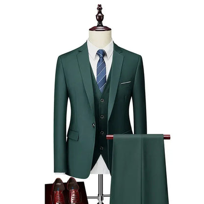 Men’s 3-Piece Formal Business Suit