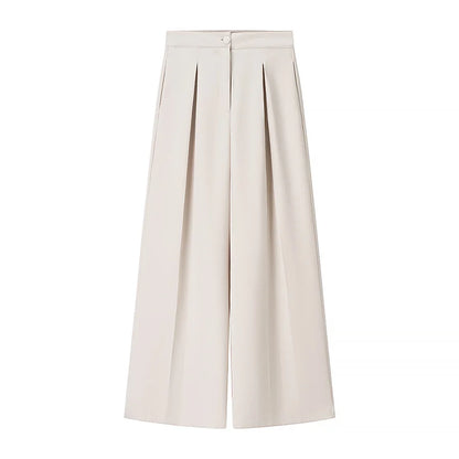 Tailored Vest & Wide-Leg Trouser Set