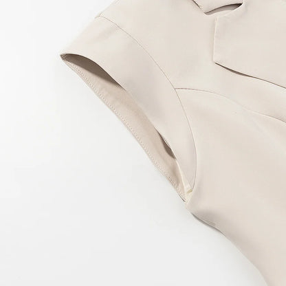 Tailored Vest & Wide-Leg Trouser Set