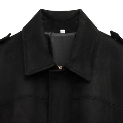 Women's Suede Bomber Jacket