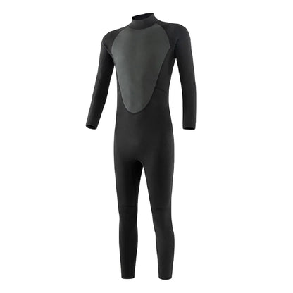 Black and Grey Scuba Diving Surfing Wetsuit