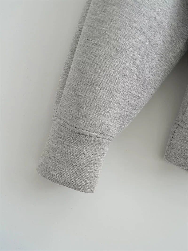 Double Pockets Oversize Hoodie Sweatshirt