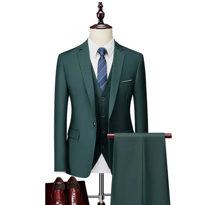 Men’s 3-Piece Formal Business Suit