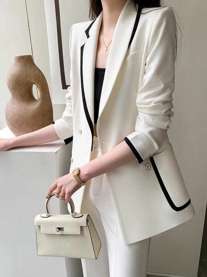 Women's Formal White Suit