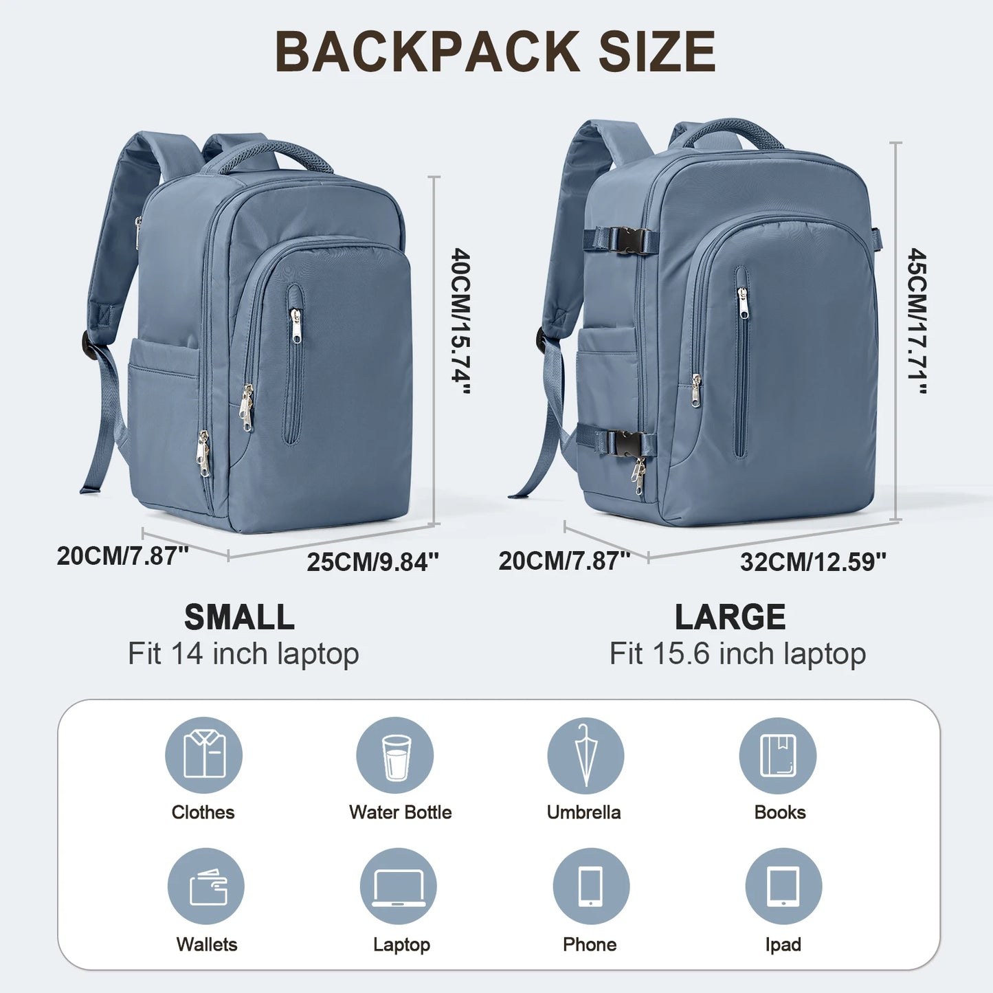 Large Capacity Laptop Travel Backpack