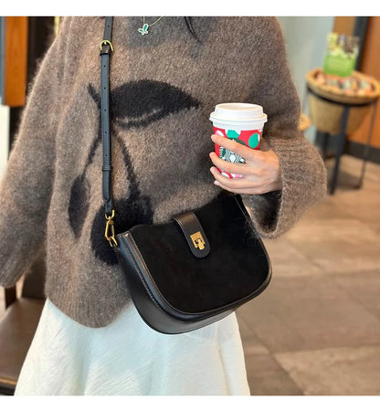 Genuine Leather Cross Body Bag
