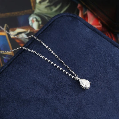 All Cuts Moissanite Solitaire Necklace