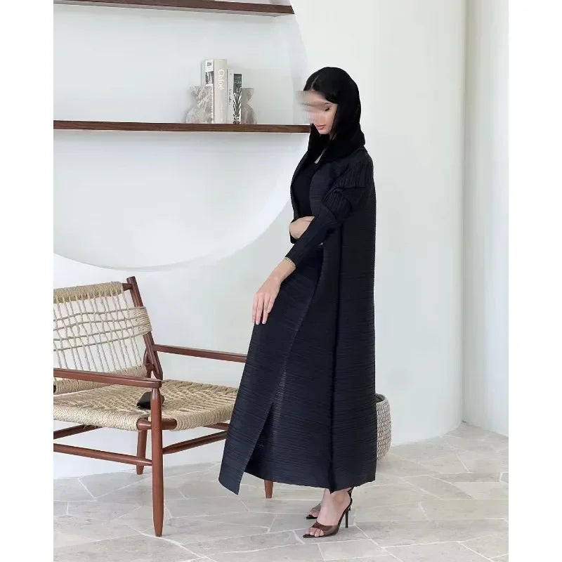 Open Printed Cardigan Abaya – Modest Cardigan