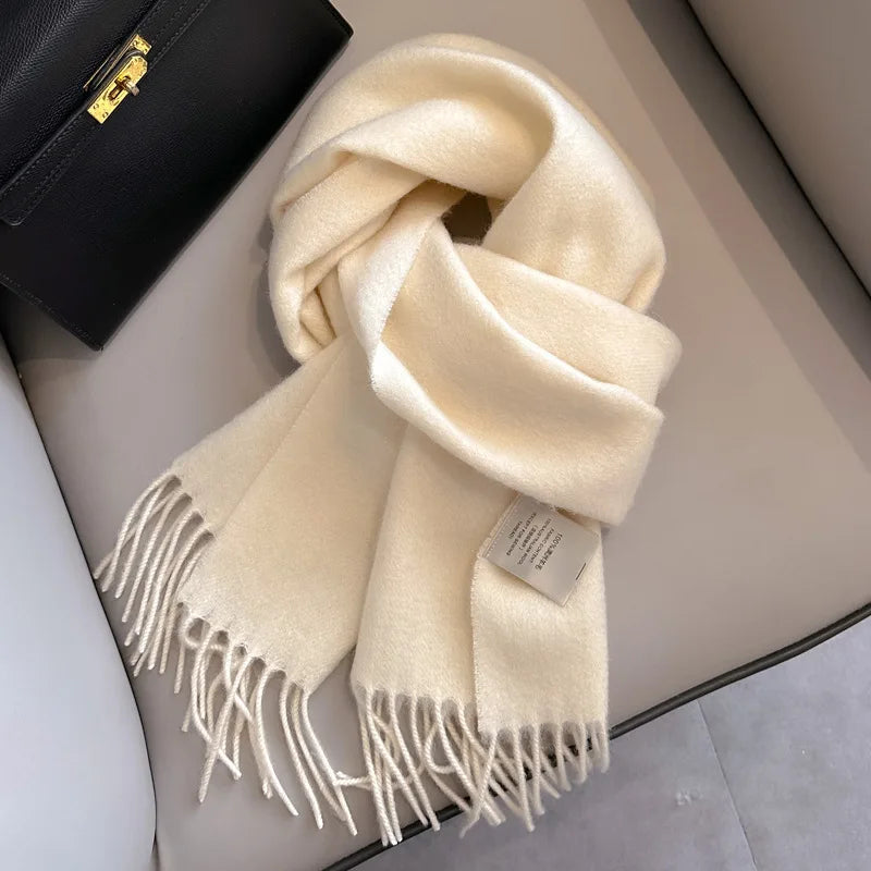 100% Wool Scarf - Christmas Gift for Him